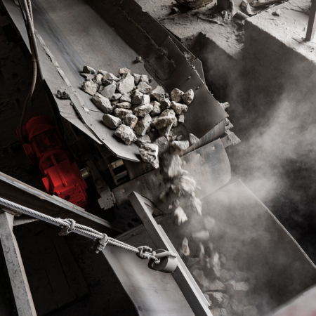 Coal mining belt
